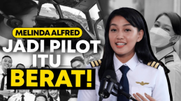 Jadi Pilot di Usia 20, Melinda Alfred Pegang Teguh Ayat Ini