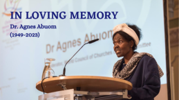 Sosok Penguat Gerakan Ekumenis Meninggal, PGI Sampaikan Dukacita untuk Dr Agnes Abuom
