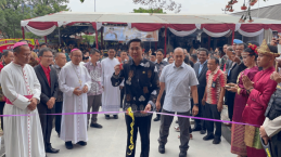 Gereja Katolik Santo Yosep Tanjung Enim Akhirnya Diresmikan Oleh Plt Bupati Muara Enim