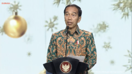 Jokowi Sampaikan Pesan Natal di Acara Perayaan Natal Nasional 2023 di Surabaya