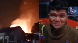 Gereja Sidang Tuhan Jemaat Agape Ministry Kebakaran, Petugas Damkar Depok Sandi Minta Maaf