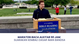 Maraton Baca Alkitab 90 Jam Digelar di Capitol Hill, Suarakan Kembali Dasar Iman Bangsa
