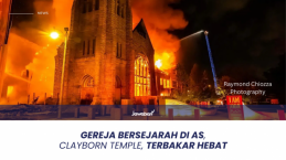 Clayborn Temple, Gereja Bersejarah di AS, Terbakar Hebat pada Senin Pagi