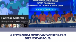 Polisi Tangkap 6 Tersangka Grup Fantasi Sedarah yang Viral dan Meresahkan Publik