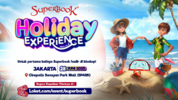 Superbook Tayang di Bioskop! Rayakan Liburan Sekeluarga Bersama Superbook, Tiket Terbatas