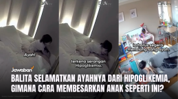 Balita Ini Selamatkan Ayahnya dari Hipoglikemia, Gimana Cara Membesarkan Anak Seperti Ini?