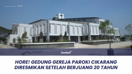 Hore! Gedung Gereja Paroki Cikarang Diresmikan Setelah Berjuang 20 Tahun