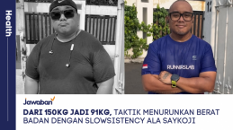 Dari 150kg jadi 91kg, Taktik Menurunkan Berat Badan dengan Slowsistency ala Saykoji