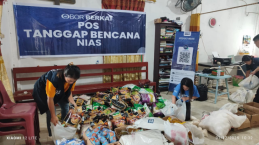 Update Bantuan OBI untuk Nias, Menguatkan Keluarga yang Terdampak Banjir Bandang Sumatera