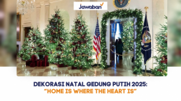 Dekorasi Natal Gedung Putih 2025: “Home Is Where the Heart Is”