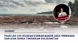 Paus Leo XIV Doakan Korban Banjir Asia Tenggara dan Ajak Dunia Tunjukkan Solidaritas