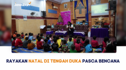 Rayakan Natal di Tengah Duka Pasca Bencana