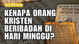 Sabat Jatuh di Hari Sabtu, Lalu Kenapa Orang Kristen Ibadah di Hari Minggu?