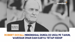 Robert Duvall Meninggal Dunia di Usia 95 Tahun, Warisan Iman dan Karya Tetap Hidup