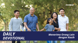 Menerima Orang Lain dengan Kasih