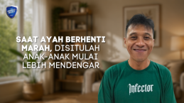 Saat Ayah Berhenti Marah, Anak-anak Mulai Lebih Mendengar. Stefanus Rohman Belajar di TPP