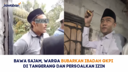 Bawa Sajam, Warga Bubarkan Ibadah GKPI di Tangerang dan Persoalkan Izin