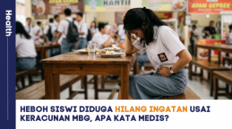 Heboh Siswi Diduga Hilang Ingatan Usai Keracunan MBG, Apa Kata Medis?