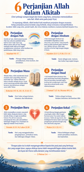 6 Perjanjian Allah dalam Alkitab