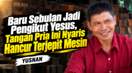 Baru Sebulan Jadi Pengikut Yesus, Tangan Pria Ini Nyaris Hancur Terjepit Mesin
