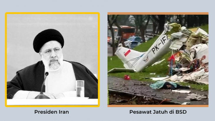 Fakta-fakta Soal Kecelakaan Presiden Iran dan Pesawat Jatuh di BSD