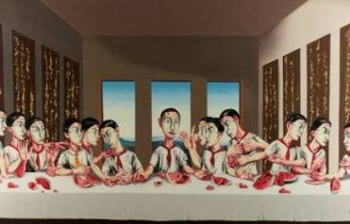 Lukisan Perjamuan Terakhir Ala China Pecahkan Rekor