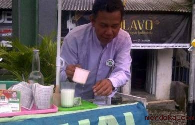 Penjual Susu Ini Nyaleg di Solo Tanpa Modal