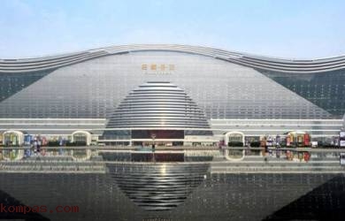 Gedung Terbesar Dunia Ada di Cina