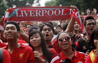 Gelora Fans Dalam Penyambutan Liverpool di Indonesia