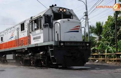 Stasiun Pasar Senen Mulai Padat Pemudik