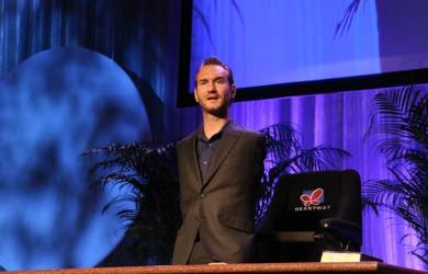 Pengkhotbah Inspiratif Nick Vujicic, Resmi  Dikontrak WaterBrook Multnomah