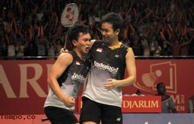 Selangkah Lagi, Hendra/Ahsan Jadi Pemenang di Kejuaraan Dunia 2013