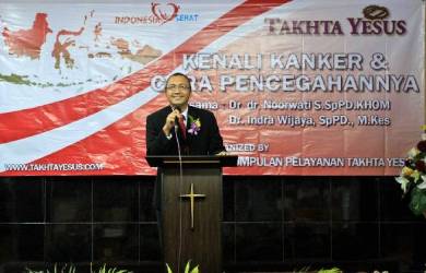 Deklarasi Perkumpulan Pelayanan TAKHTA YESUS Digelar Dengan Seminar Kanker