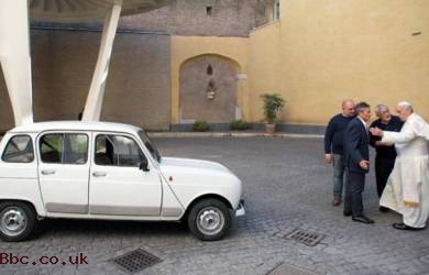 Mobil Tua, Hadiah Untuk Paus Francis