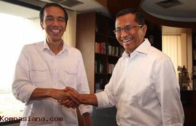 Jokowi-Dahlan Iskan Saling Mendoakan Jadi Presiden