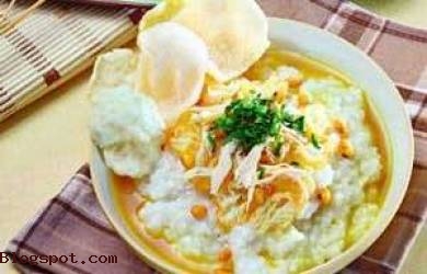 Resep Sarapan Sehat Keluarga, Bubur Ayam Kuning