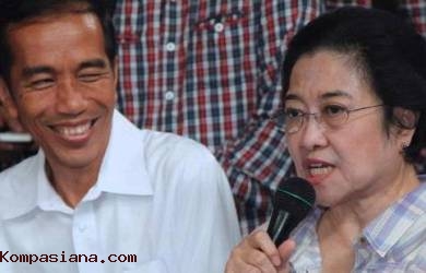 Jokowi - Mega Mampir Ke Rumah Ahok Karena Kepiting?