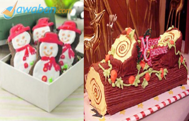 Resep Kue Natal Gingerbread Cokelat dan Batang Pohon yang Lucu