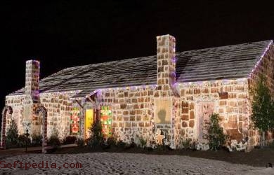 Texas Bangun Rumah Gingerbread Terbesar di Dunia