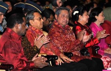 Hadiri Natal Nasional, SBY Beri Wejangan Moral
