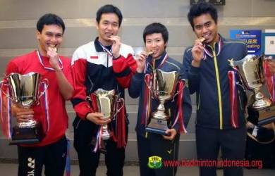 Indonesia Sabet Dua Gelar Juara di All England 2014