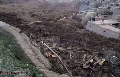 Bencana Longsor Afghanistan Tewaskan 2500 Orang