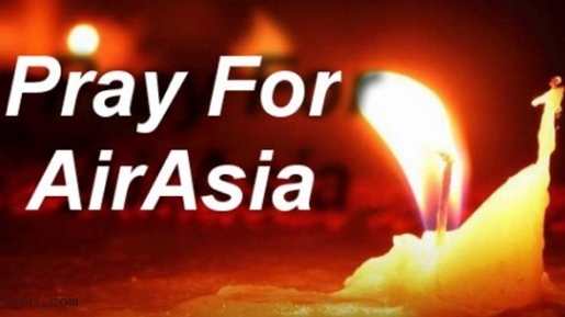 1000 Lilin Iringi Doa Bersama Untuk Korban Jatuhnya Air Asia