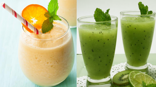 Resep Smoothie Jeruk Yogurt & Melon Kiwi Nan Segar