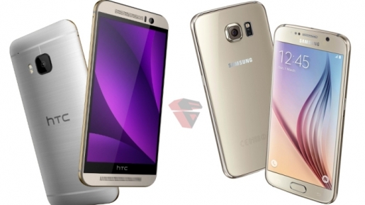 Ini Beda HTC M9 dan Galaxy S6