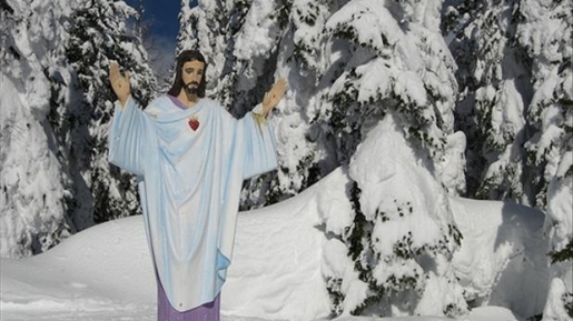 Patung Bersejarah Yesus Tetap Diizinkan Berdiri di Gunung Montana