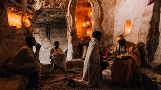 Ethiopia Miliki Gereja Unik yang Berada di Atas Gunung