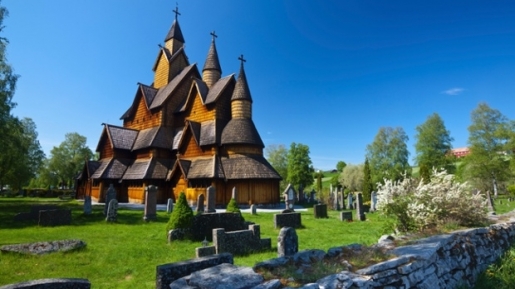 Duh…Uniknya Gereja Tua Heddal Stave Norwegia Ini