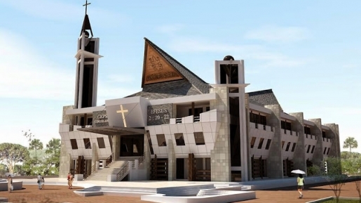 Gereja GKPS Ini Klaim yang Terbesar di Indonesia