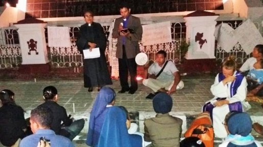 Prihatin Kasus TKI, Pendeta Gereja Kupang Bersatu Gelar Ibadah Doa